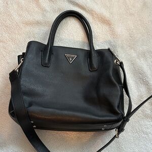 GUESS Black Satchel Bag